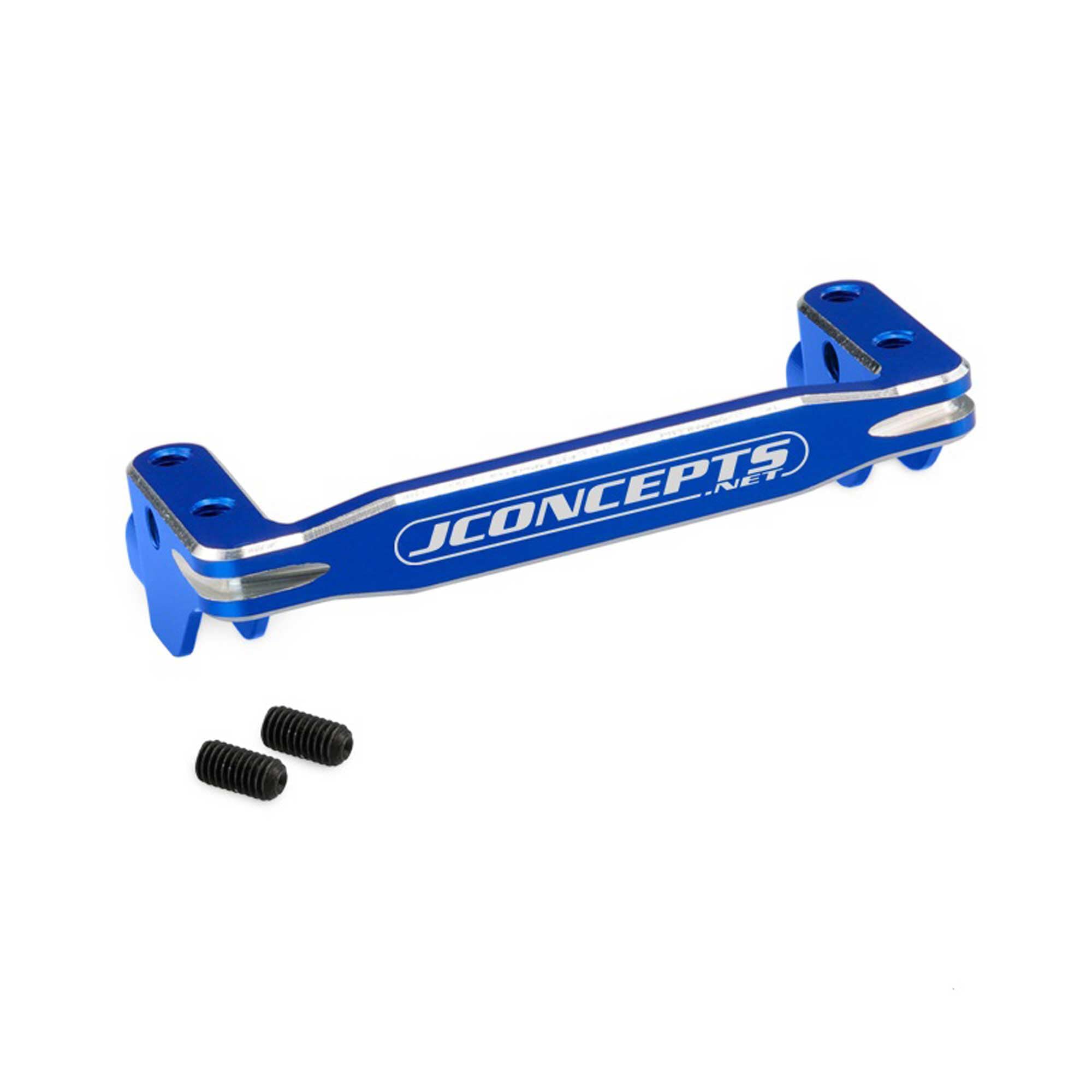 J-Concepts 29481 Servo Mount Brace, Blue: B6.3
