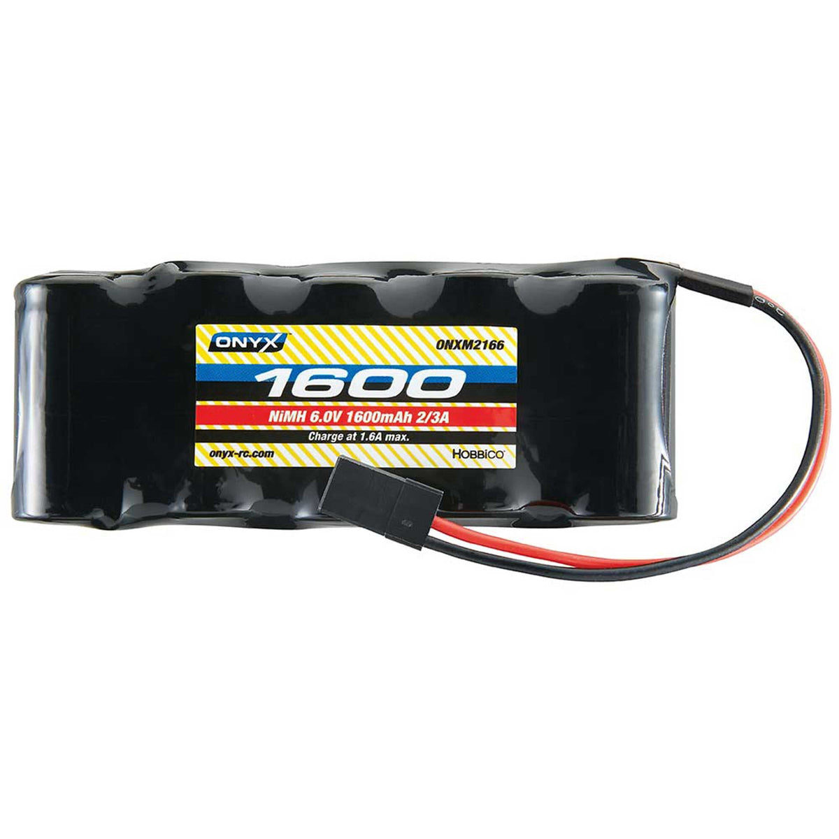 Onyx ONXM2170 ONXM2170 NiMH 6.0V 1600mAh Battery 2/3A Flat Receiver Universal