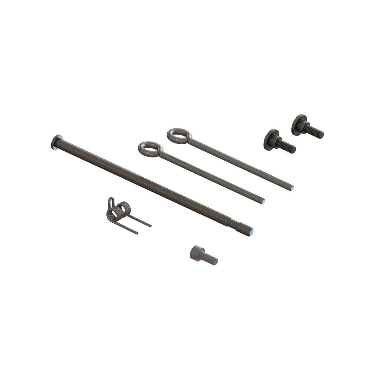 Arrma ARA-1296 Body Release Pins, Spring and Step Screw Set