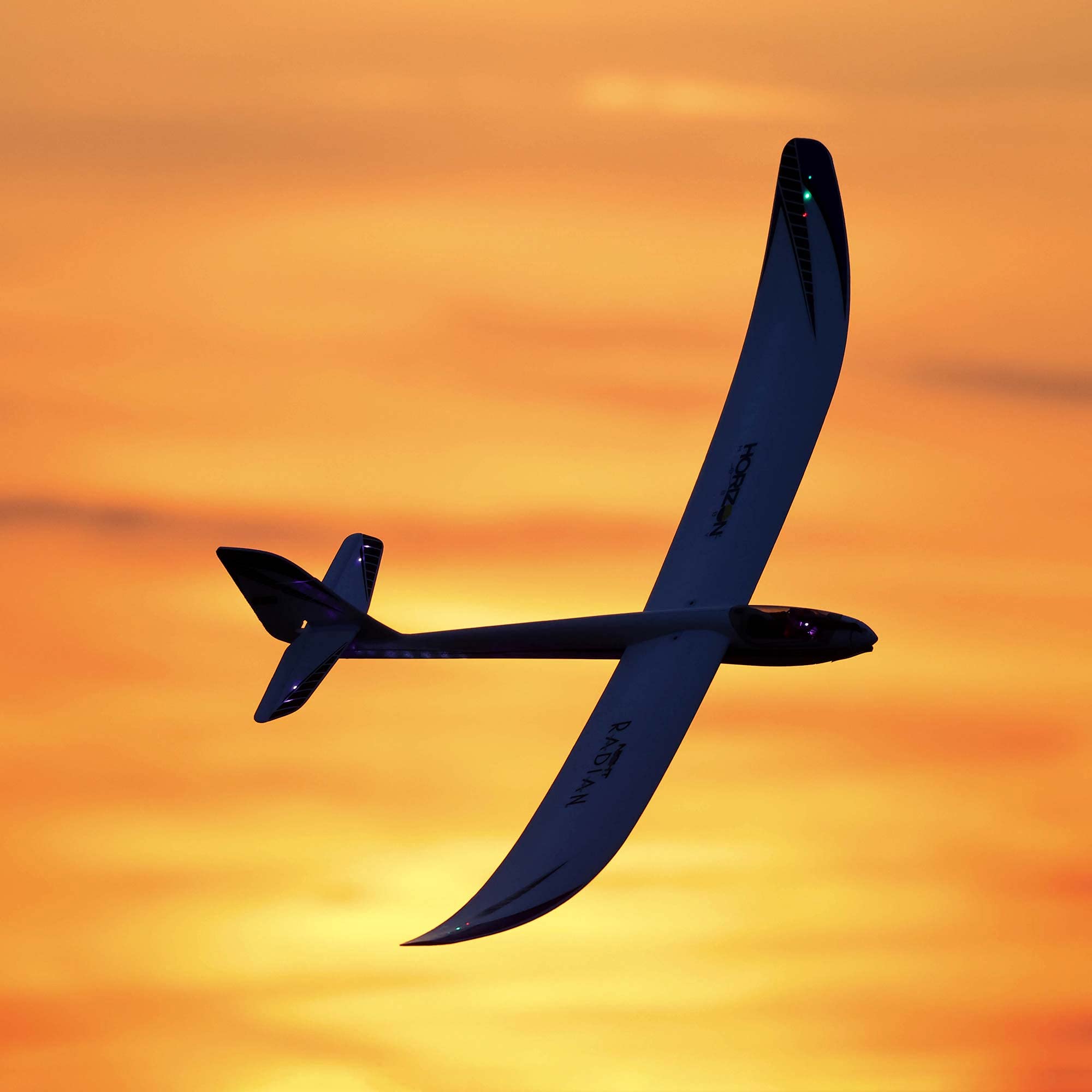E-Flite EFL36500 Night Radian 2.0m BNF Basic Airplane