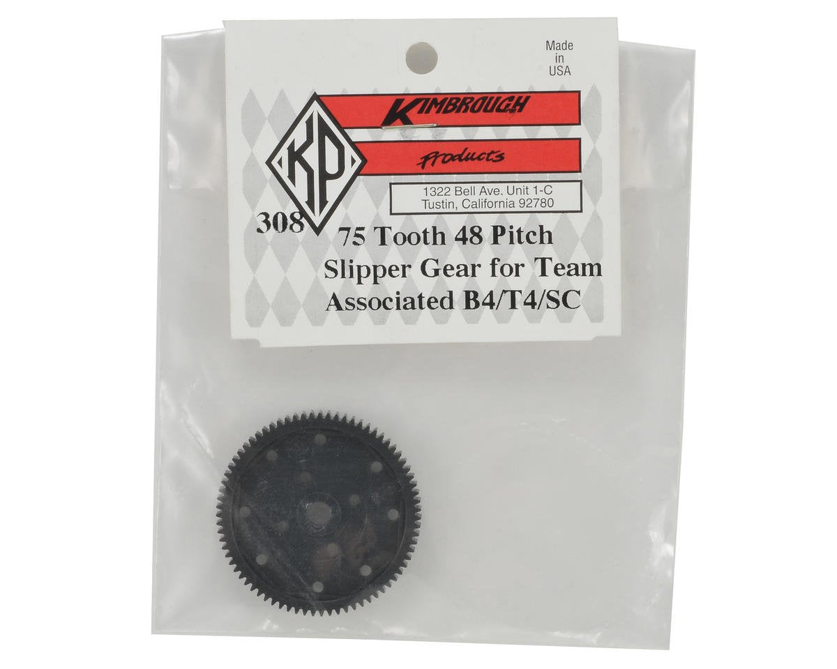 Kimbrough 308 75 Tooth 48 Pitch Slipper Gear for B6, SC10