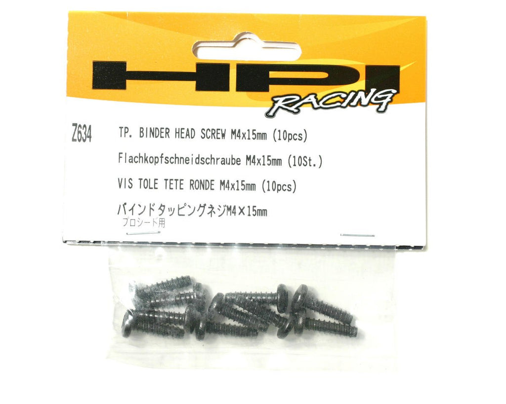 HPI Racing Z634 Tp. Binder Head Screw M4X15mm (10pcs)