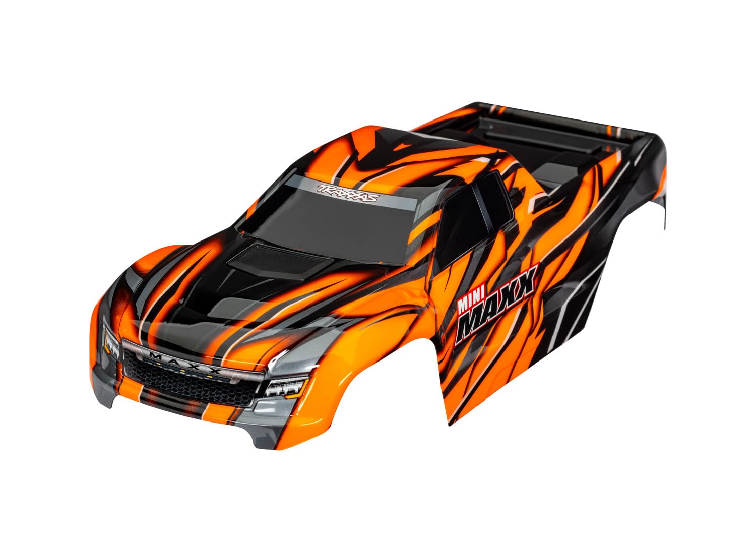 Traxxas 10711-ORNG Body, Orange: Mini Maxx
