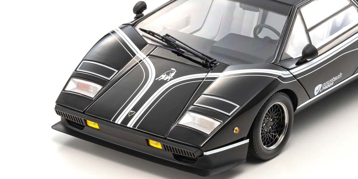 Kyosho KS08617BK 1/12 Scale Lamborghini Countach LP500R, Black