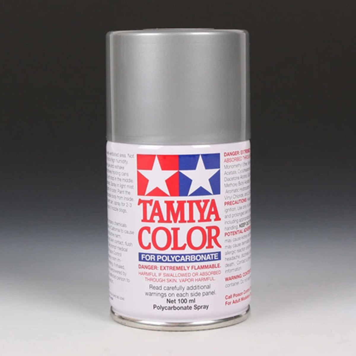 Tamiya 86012 Polycarbonate RC Body Paint 100ml Spray Can PS-12 Silver