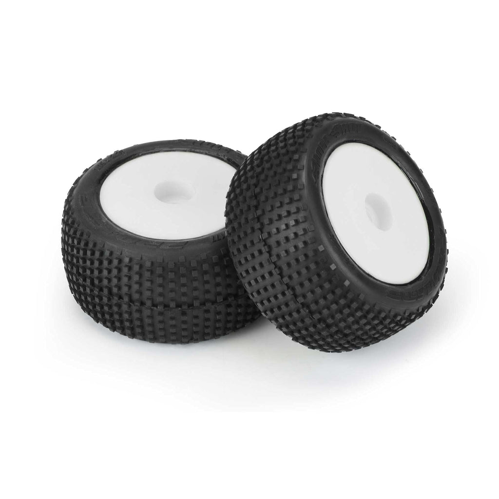 Pro-Line 1017713 Hole Shot Tires MTD White Mini-T 2.0 F/R