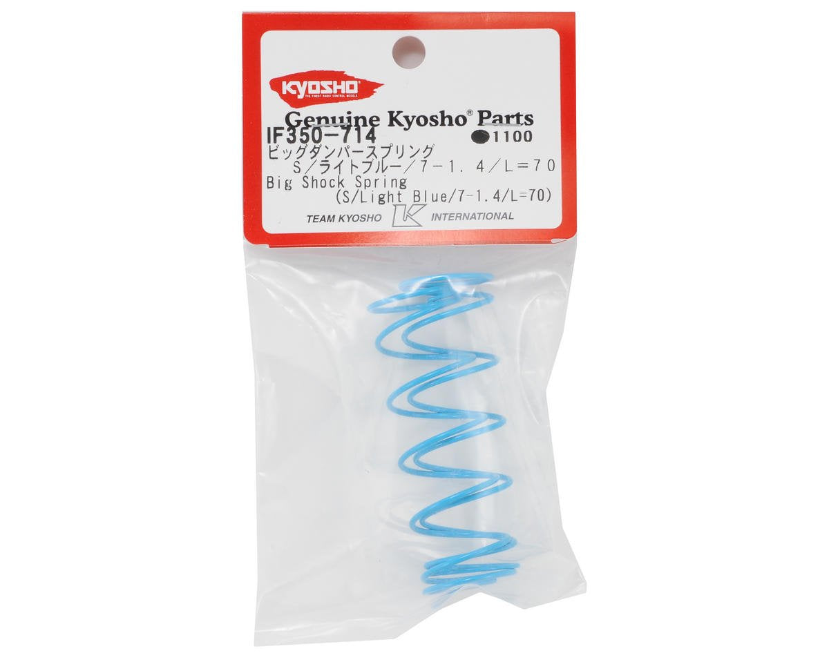 Kyosho IF350-714 Big Shock Spring(S/Light Blue