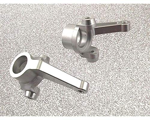 Hot Racing MLT2108 Silver Aluminum Knuckles (Uprights) Pair