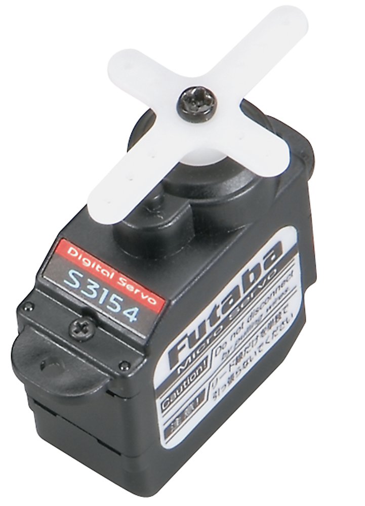 Futaba 01102271-3 S3154 Micro Digital Aircraft Servo .09sec/23.5oz @ 6V