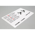 E-Flite EFL286511 Decal Sheet: Slick 3D 480 ARF