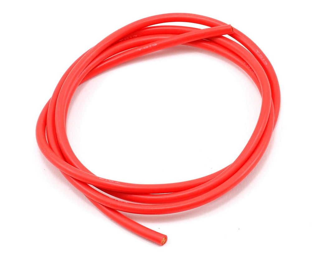 TQ Wire 1334 13 Gauge Super Flexible Wire- Red 3'
