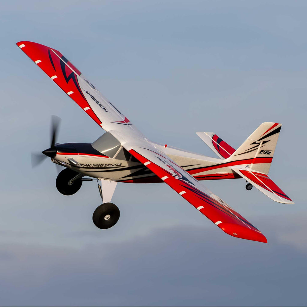 E-Flite EFL105275B Turbo Timber Evolution 1.5m Smart PNP, w/Floats