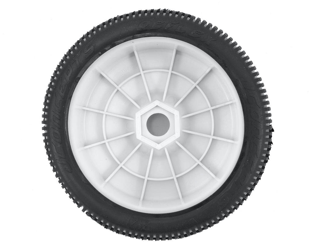 Jconcepts, Inc. 3121-12 Reflex - green compound, pre-mounted on 3357W wheels