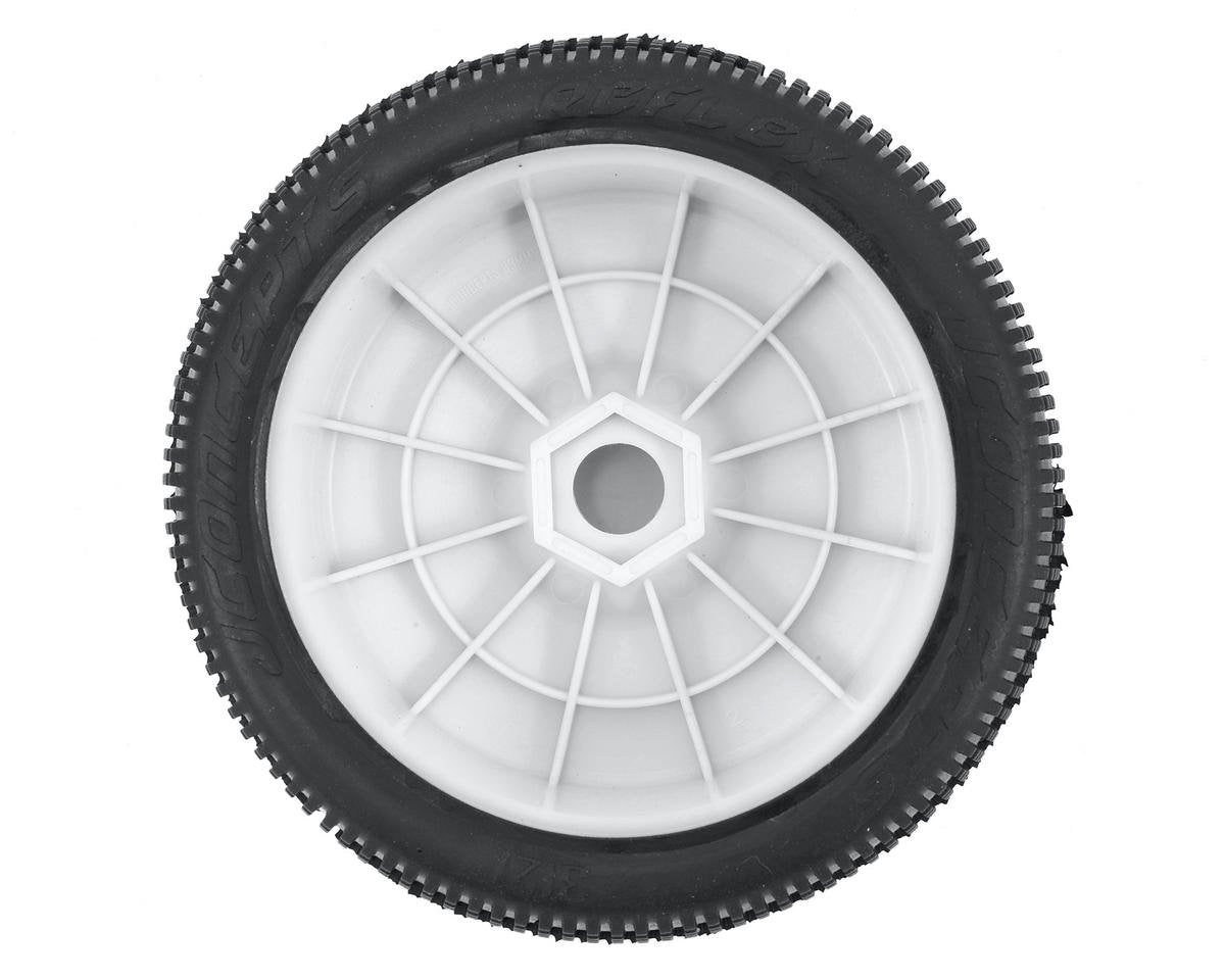Jconcepts, Inc. 3121-12 Reflex - green compound, pre-mounted on 3357W wheels