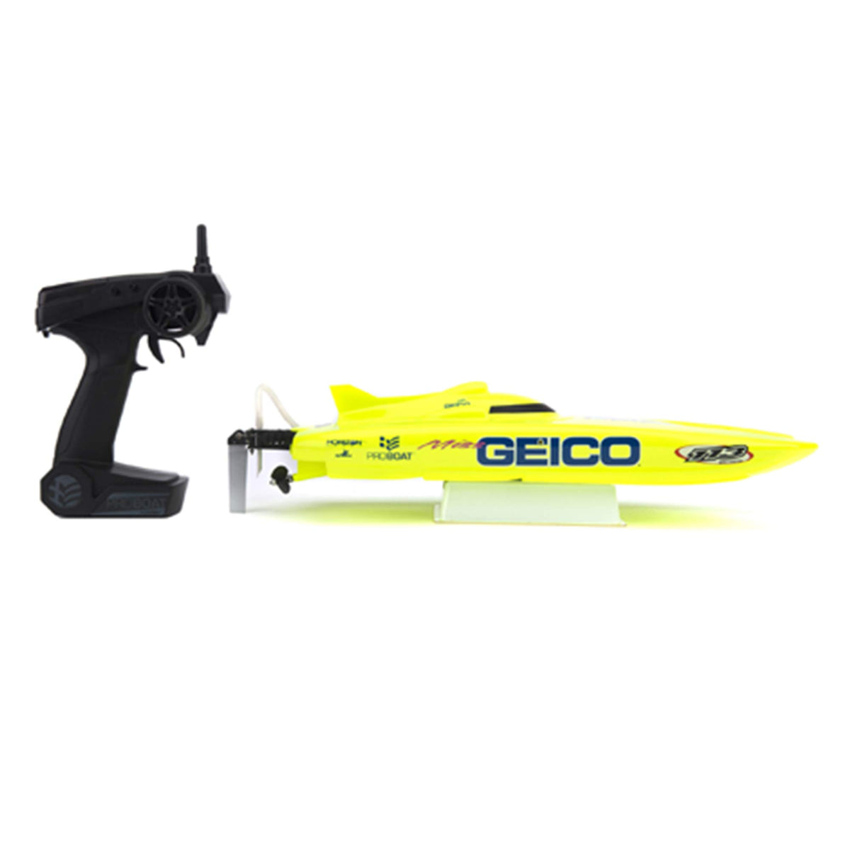 Pro Boat PRB08019 Miss Geico 17-inch Catamaran Brushed: RTR