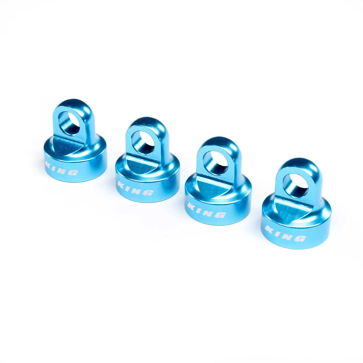Losi LOS253031 Shock Cap Set, Aluminum, King Blue: SBR 2.0