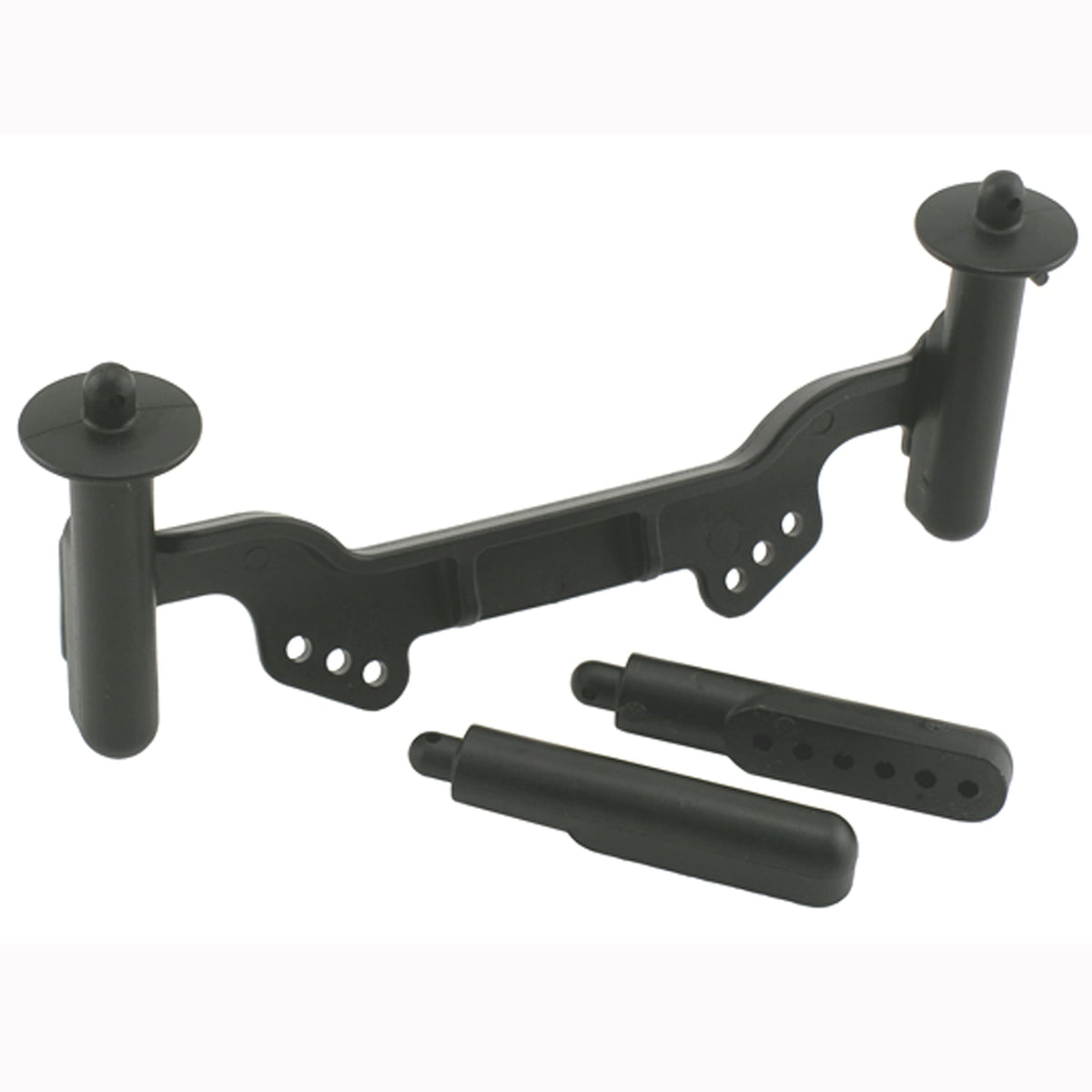 RPM 81122 Adjustable Front Body Mount/Posts: 1/10 Slash 2wd & Stampede