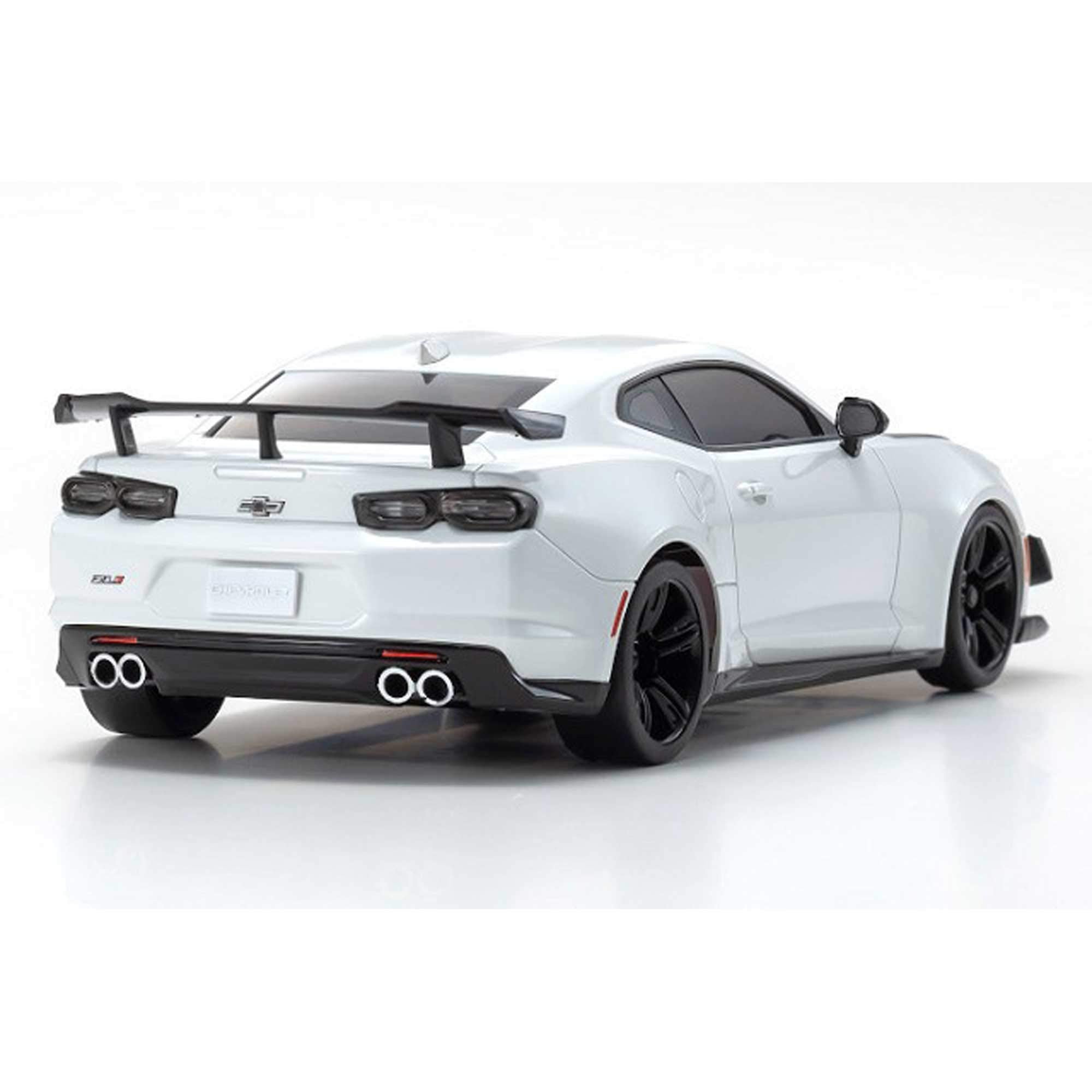 Kyosho 32339W Mini-Z RWD MR-03 Chevrolet Camaro ZL1 1LE Summit White ReadySet