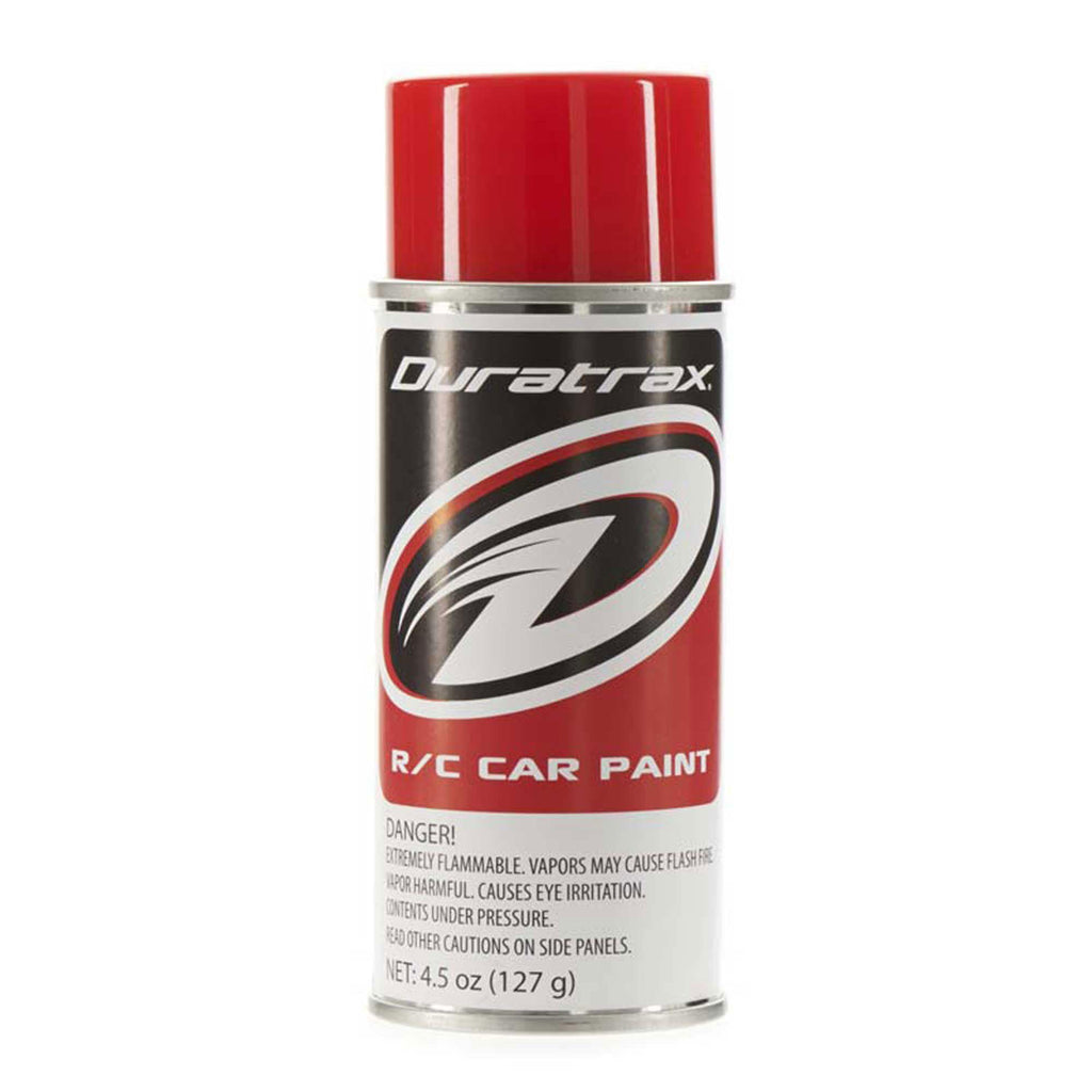 DuraTrax PC287 Polycarb RC Spray Paint, Bright Red 4.5 oz