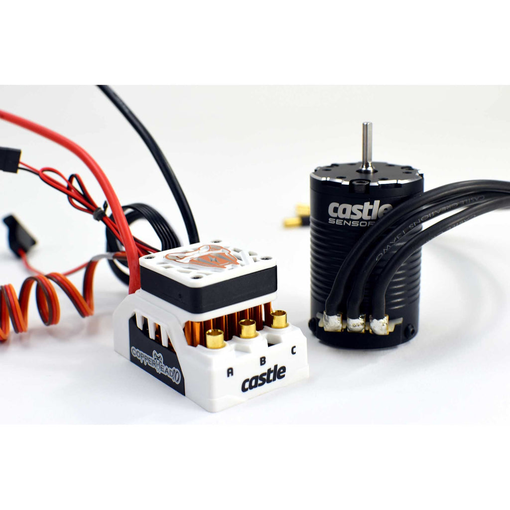 Castle Creations 010-0170-01 Copperhead 10 1410-3800KV Combo Special Edition