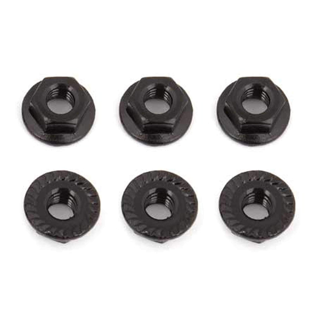 Team Associated 91738 Nuts, M4 Serrated Nuts