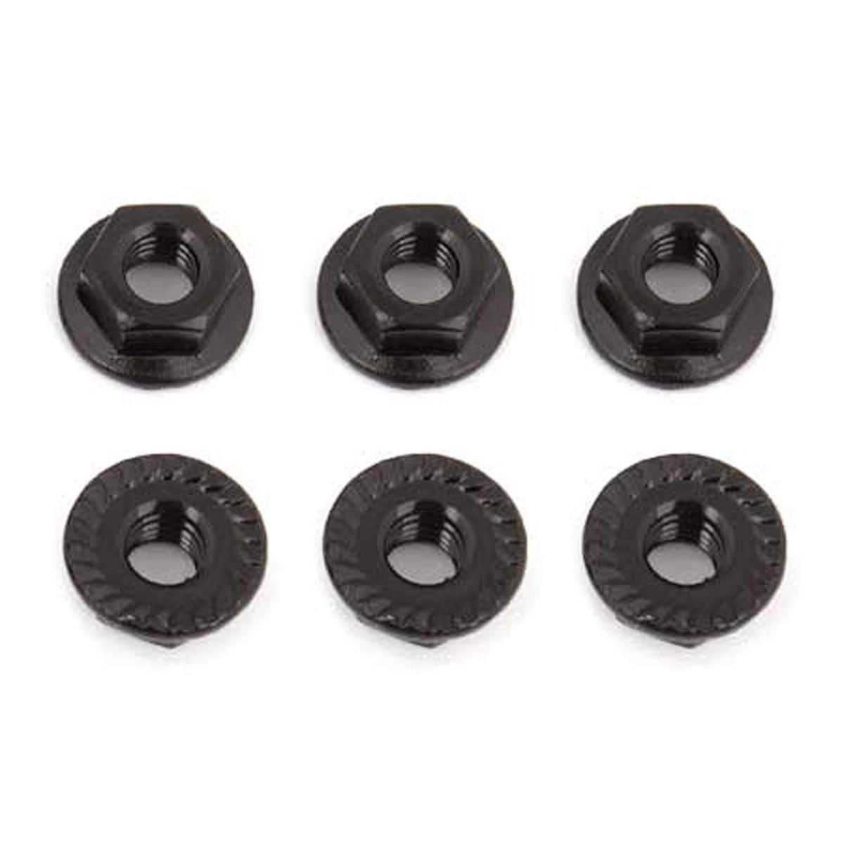 Team Associated 91738 Nuts, M4 Serrated Nuts