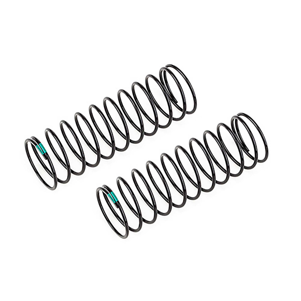 Associated 91947 13mm Rear Shock Springs, green 1.8lb/in