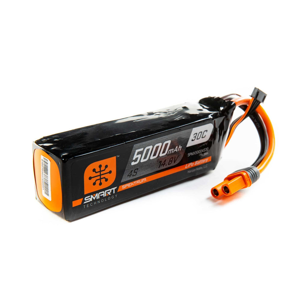Spektrum SPMX50004S30 5000mAh 4S 14.8V Smart LiPo 30C; IC5