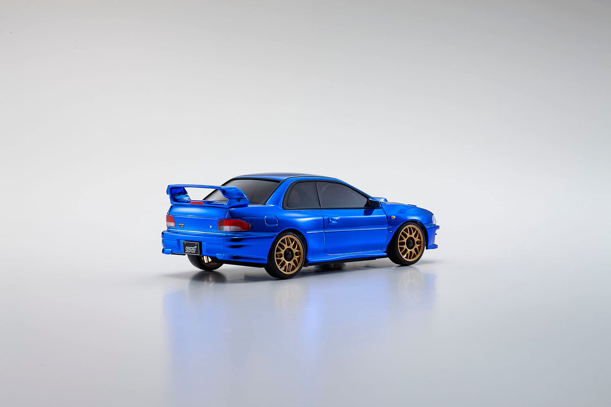 Kyosho MZP457CBL Subaru Impreza 22B-STi Chrome Blue ASC MA020 Body