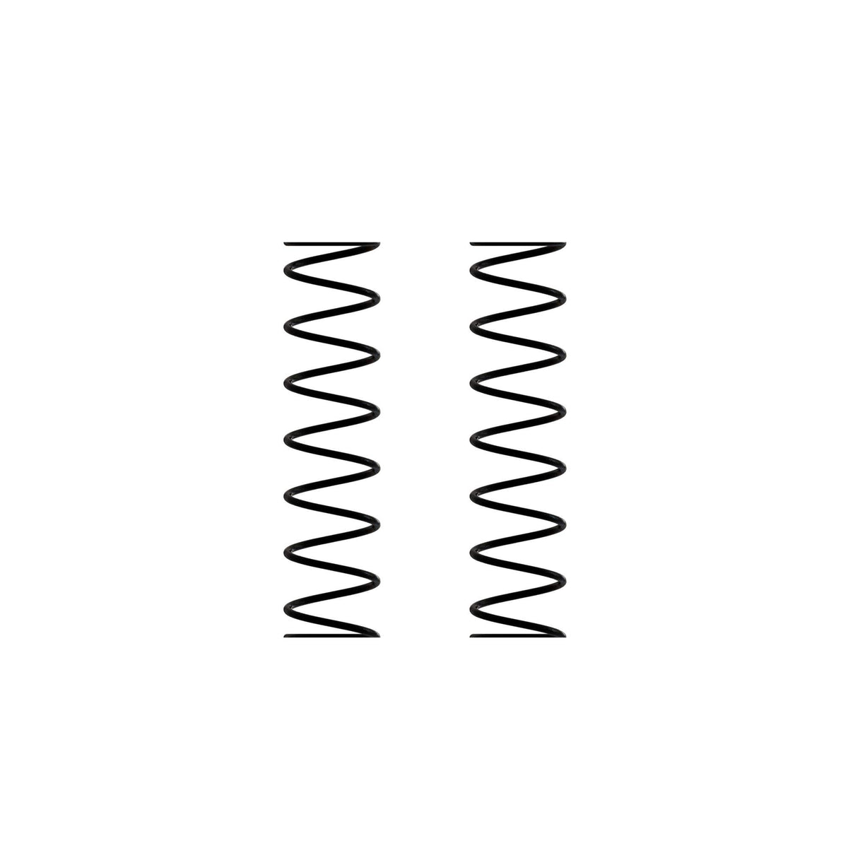 Arrma 330619 Shock Springs: 130mm 2.15N/mm (12.28lb/in)(2)