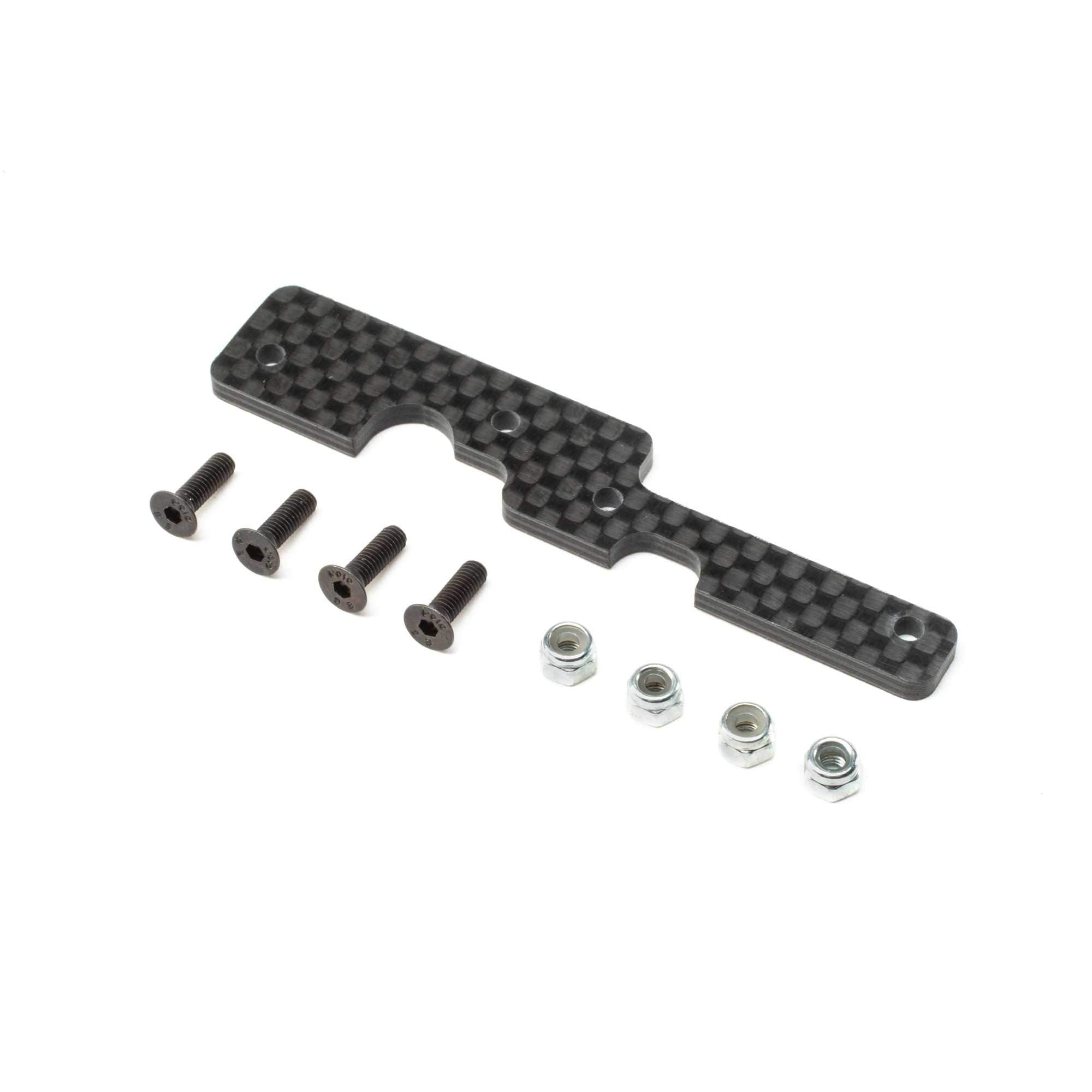 Team Losi Racing TLR341023 Chassis Rib Brace, Carbon: 8X