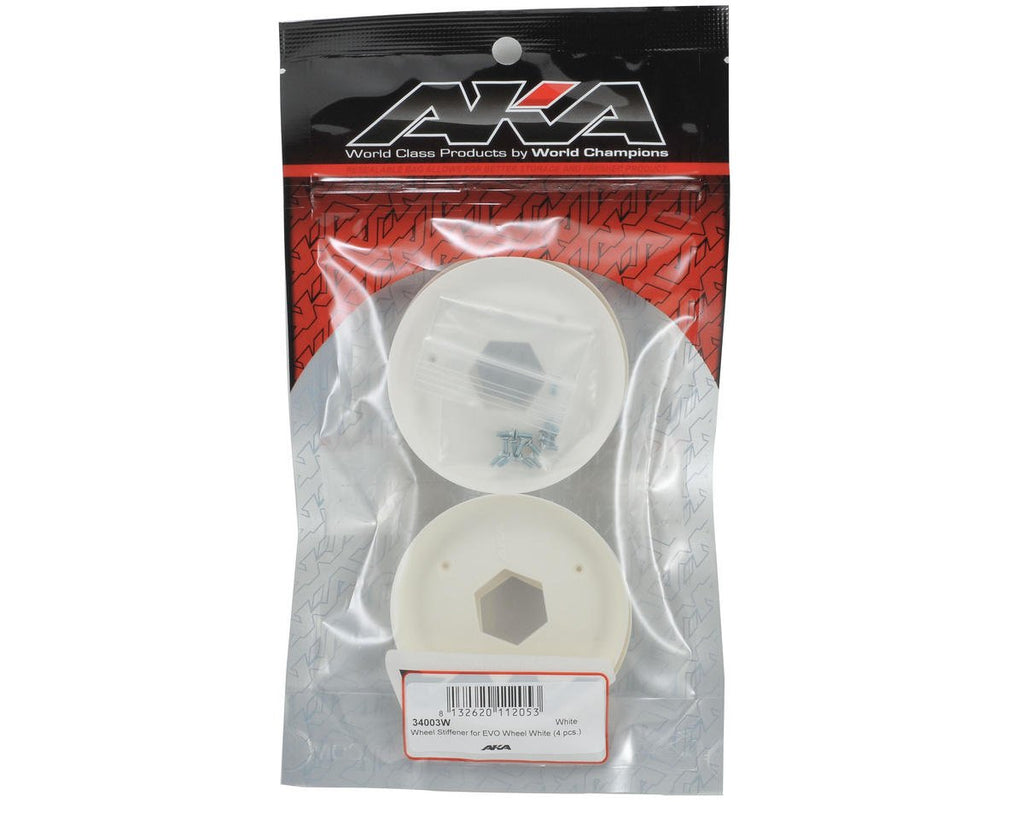AKA 34003W Wheel Stiffener: EVO Wheel, White