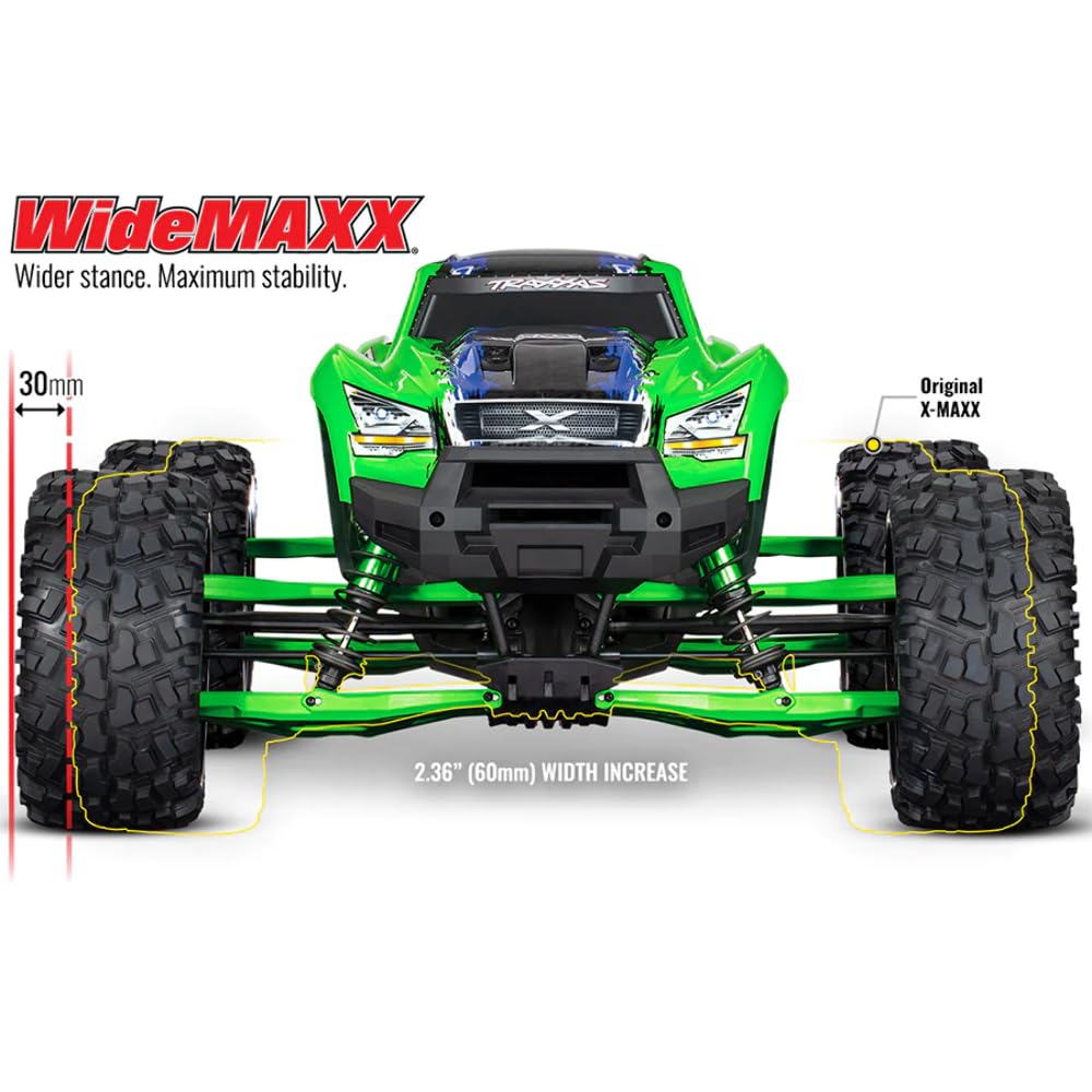 Traxxas 7895R Red Suspension Kit: X-Maxx WideMaxx