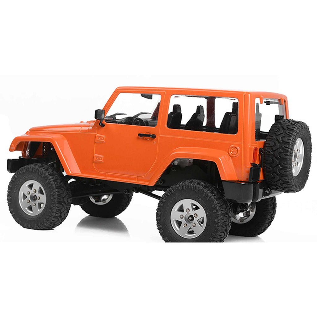 RC4WD ZRTR0048 1/18 Gelande II RTR w/ Black Rock Body Set,Orange