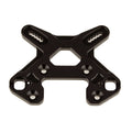 Team Associated 81502 RC8B4 Front Shock Tower, black aluminum