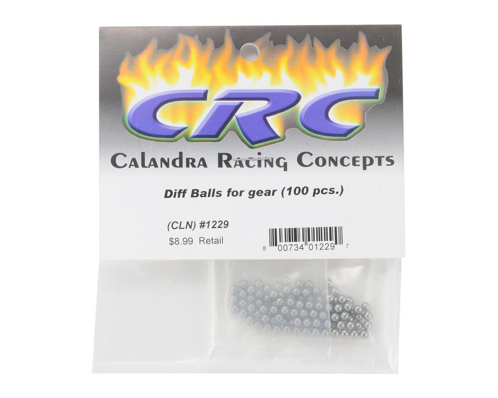 Calandra Racing 1229 Gear Diff Balls (100) 1/8"