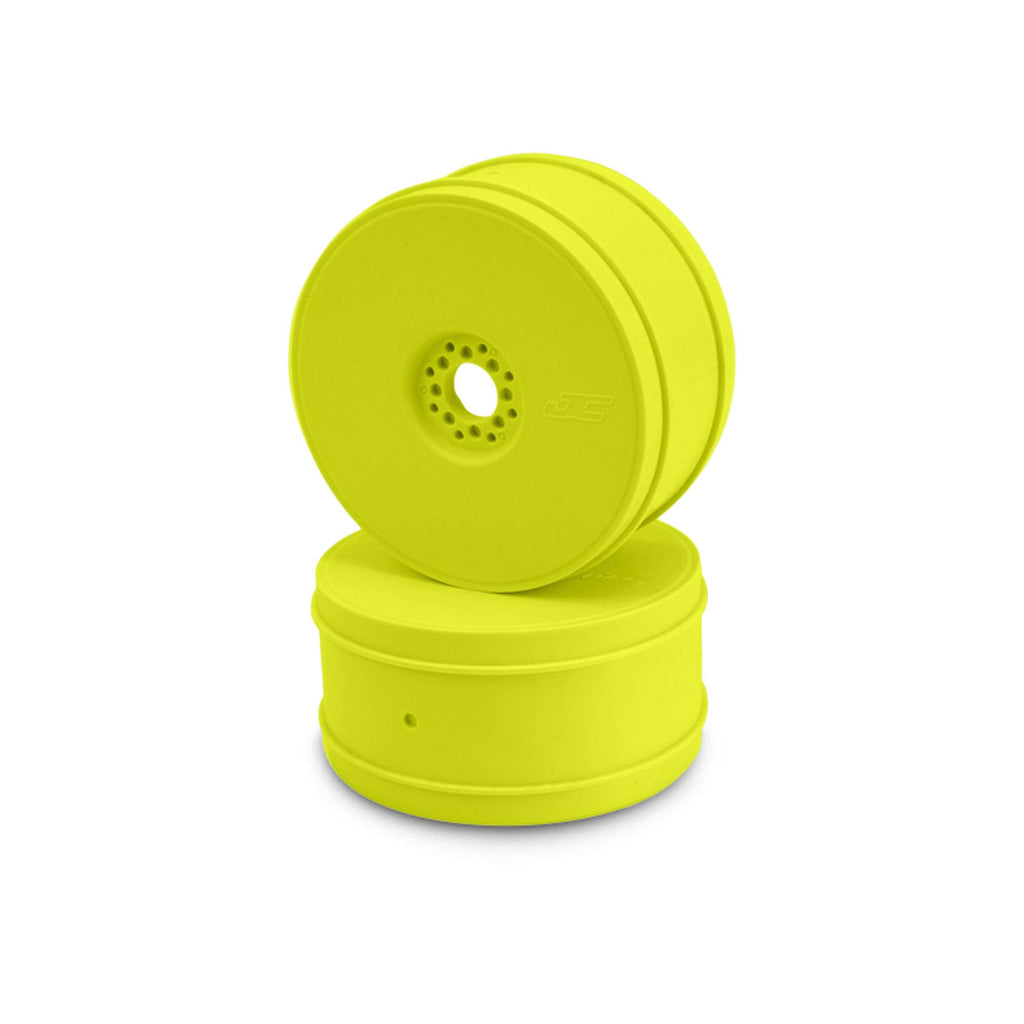 J Concepts JCO3357Y 1/8 Bullet 83mm Buggy Wheel, Yellow  (4)