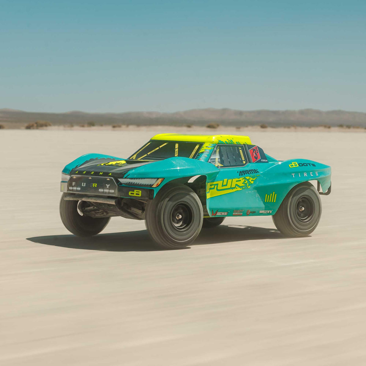 ARRMA RC Truck 1/10 Fury 2wd 223S BLX Brushless Short Course Truck RTR