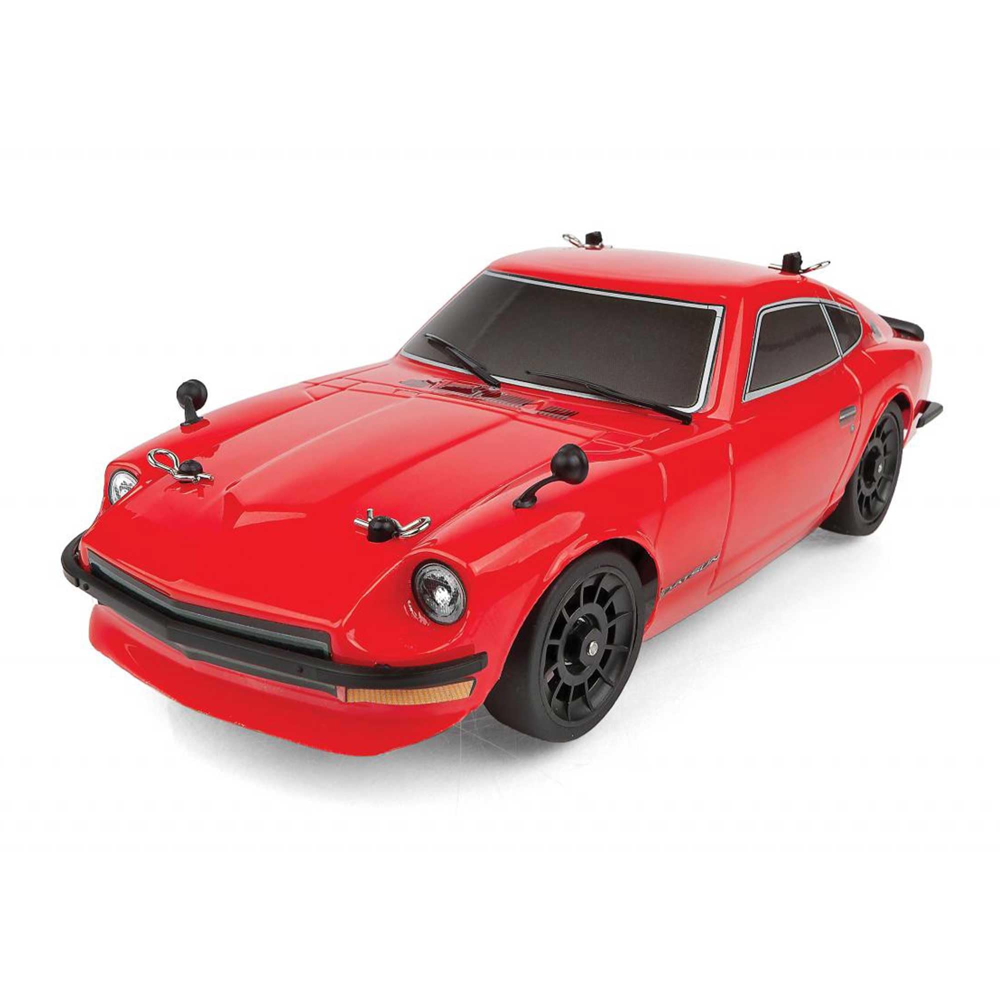 Associated 20191C SR27 Datsun 240Z RTR NiMH Combo, Red