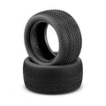 J-Concepts 317001 1/10 ReHab Tires, Blue Compound: Rear Buggy (2)