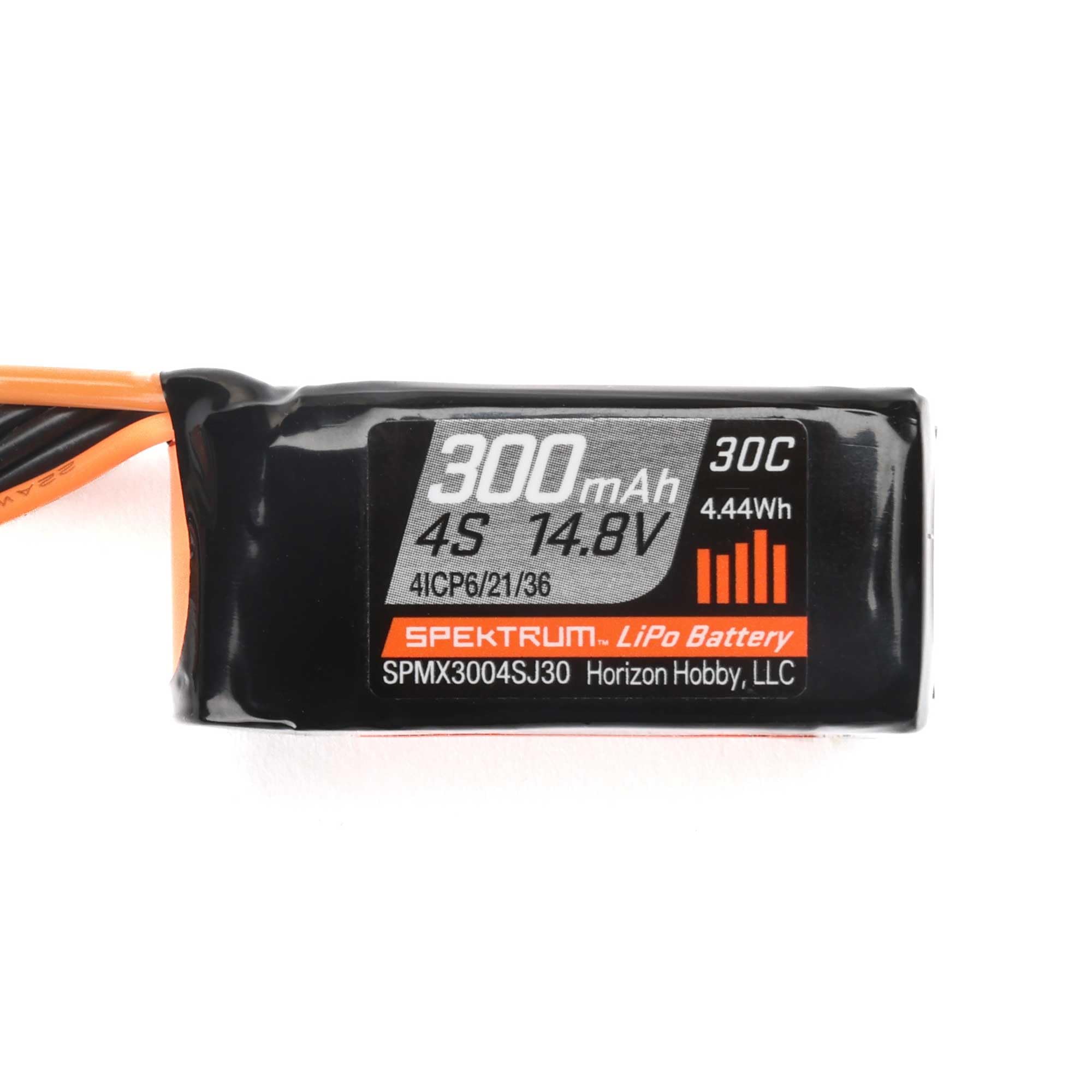 Spektrum SPMX3004SJ30 4S 14.8V 300mAh 30C LiPo Battery