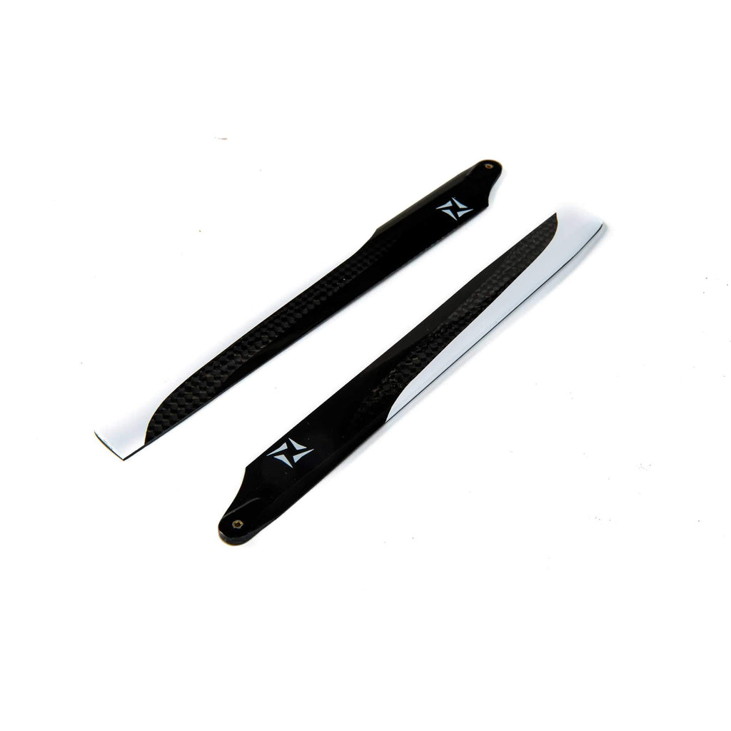 Blade BLH5801C Carbon Fiber Rotor Blade Set, 180mm