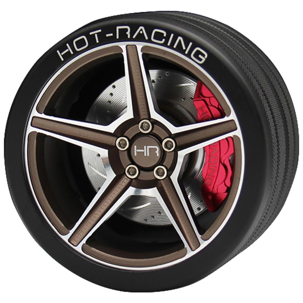 Hot Racing SW49FS24 Bronze 5 Spoke 6061 Steering Wheel NB4