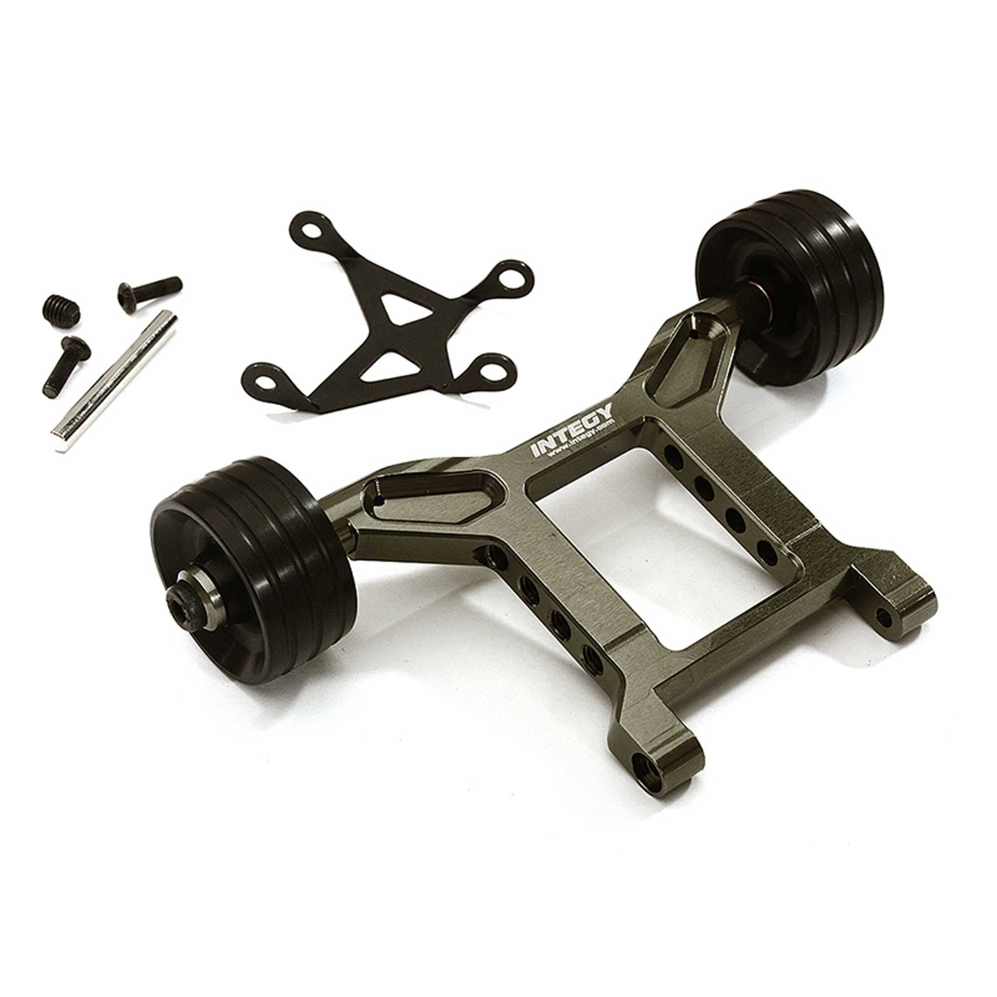 Integy C29008GREY Wheelie Bar for Arrma 1/10 Granite 4X4 3S BLX Grey