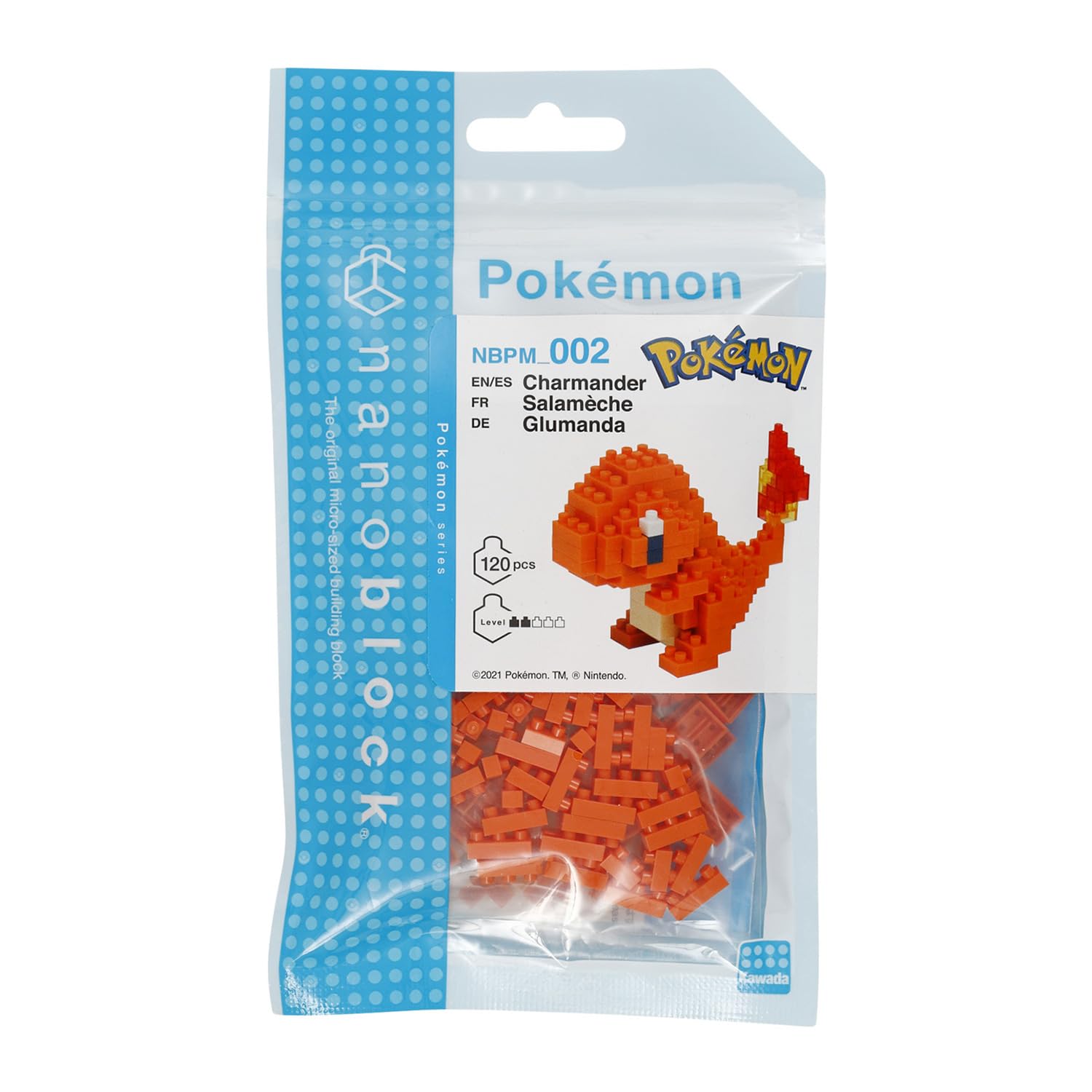 Nanoblock 14620 Charmander "Pok�mon", Nanoblock Pok�mon Series