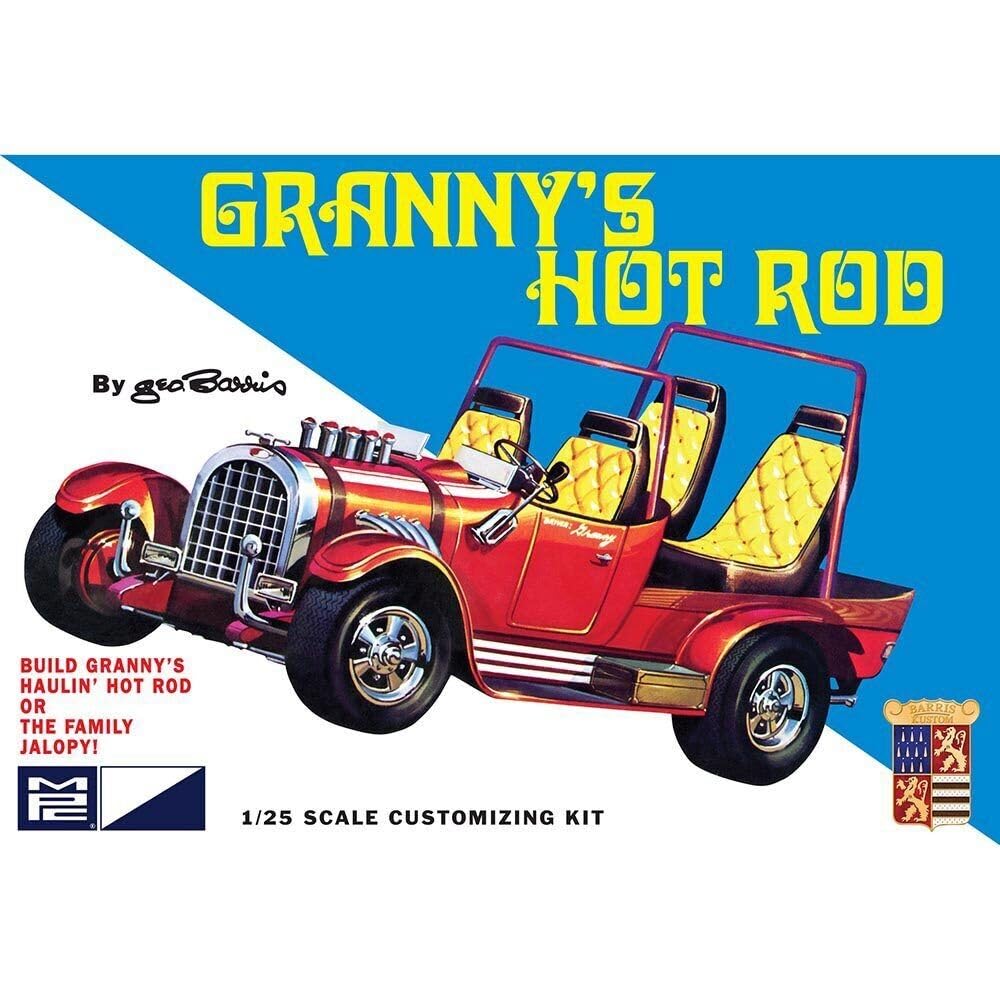 MPC 988 George Barris Granny's Hot Rod – 1/25 Scale 2-in-1 Plastic Model Kit