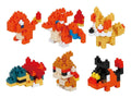 Nanoblock 22363 Pokemon Type Fire Set 1 "Pokemon", Nanoblock mininano