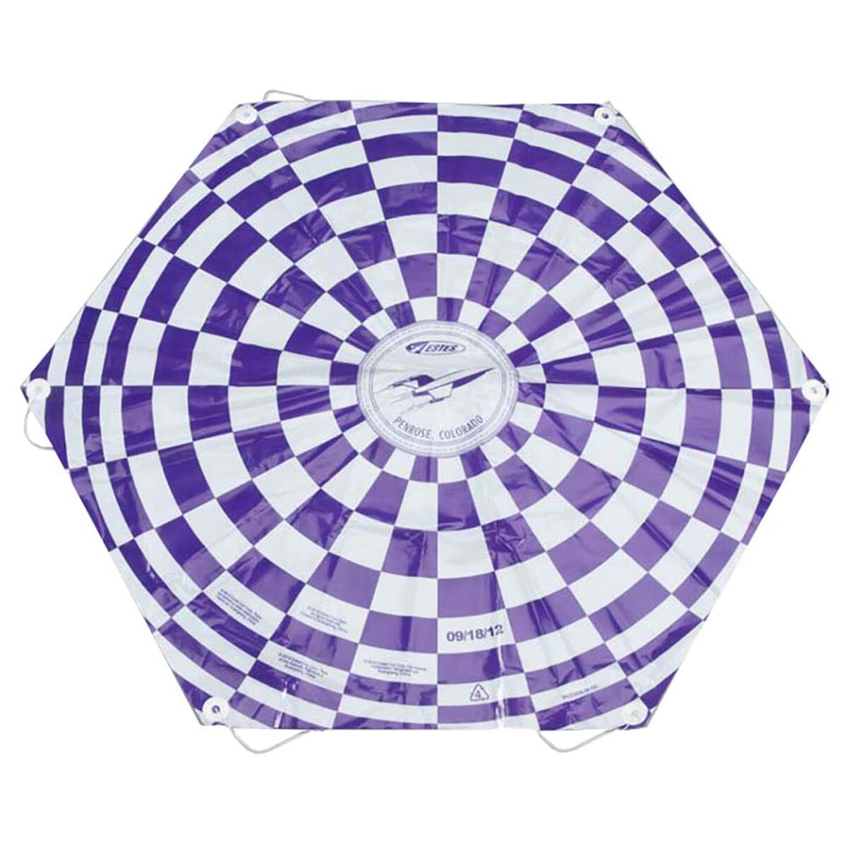 Estes 2265 15" Model Rocket Parachute Printed Preassembled Recovery