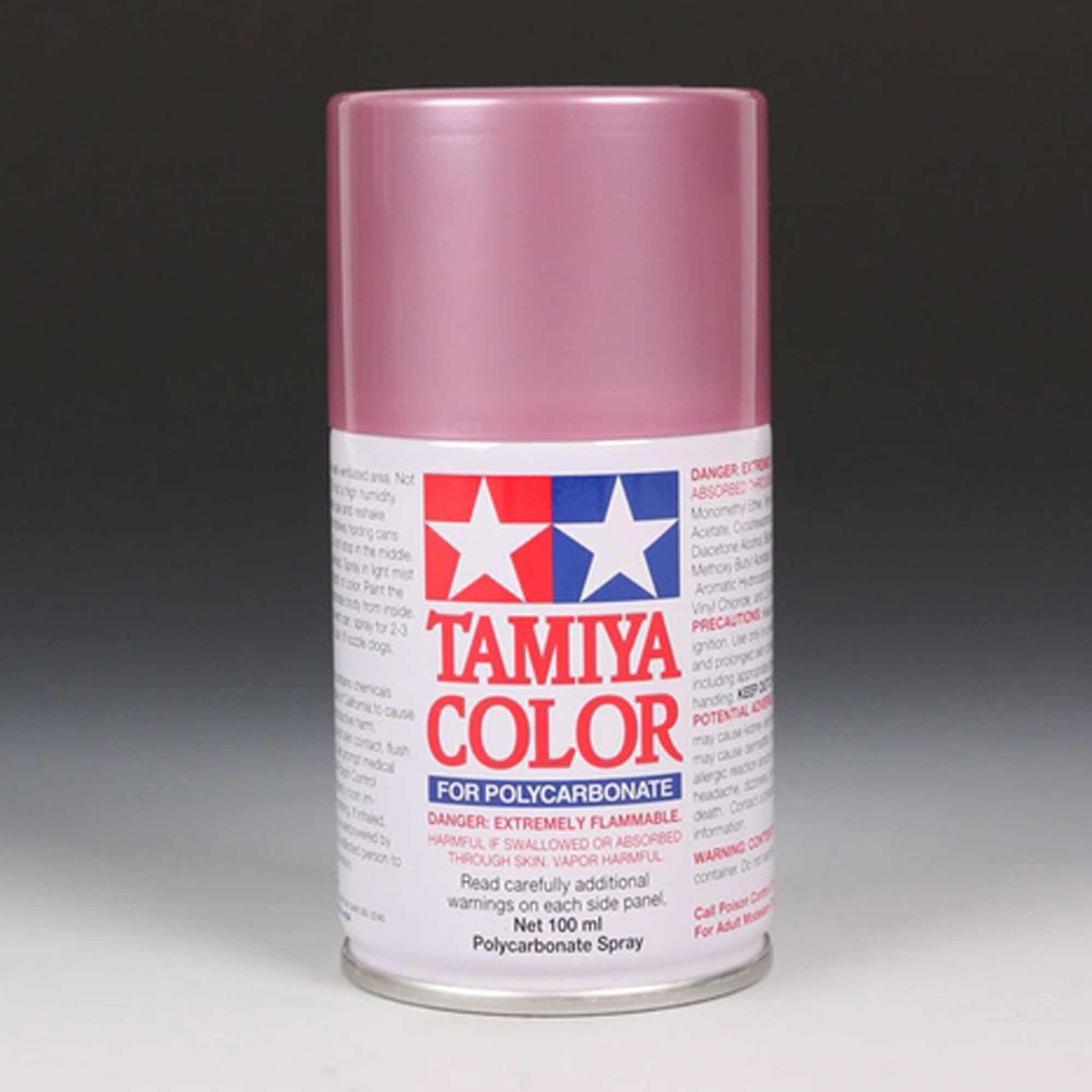 Tamiya 86050 Polycarbonate RC Paint 100ml Spray Can PS-50 Sparkling Pink-Alum