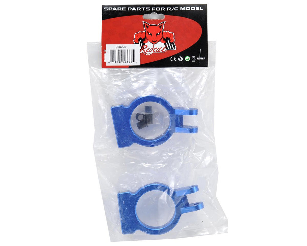 Redcat Racing 050005 Front Aluminum Hub Carriers, Blue (1pr)